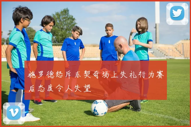 施罗德怒斥东契奇场上失礼行为赛后态度令人失望